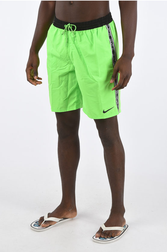 Nike Boxer Swimsuit In Green