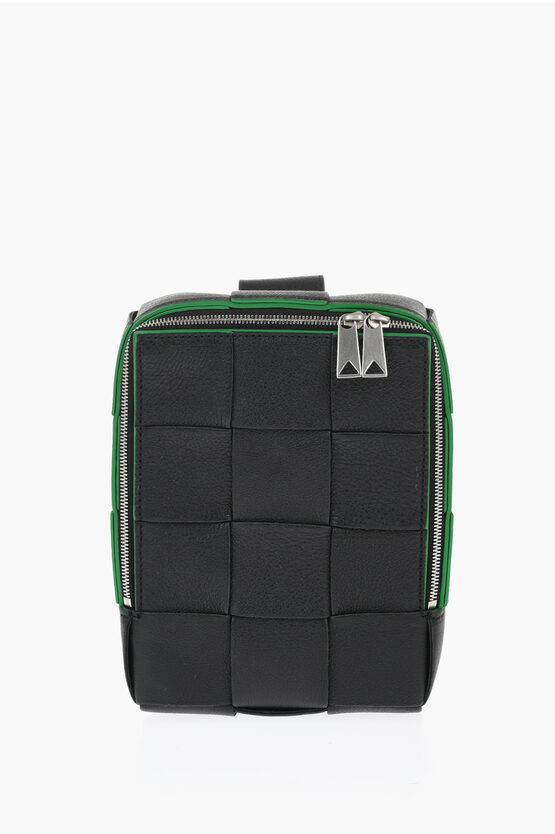 Bottega Veneta Braided Leather Cassette Crossbody Bag