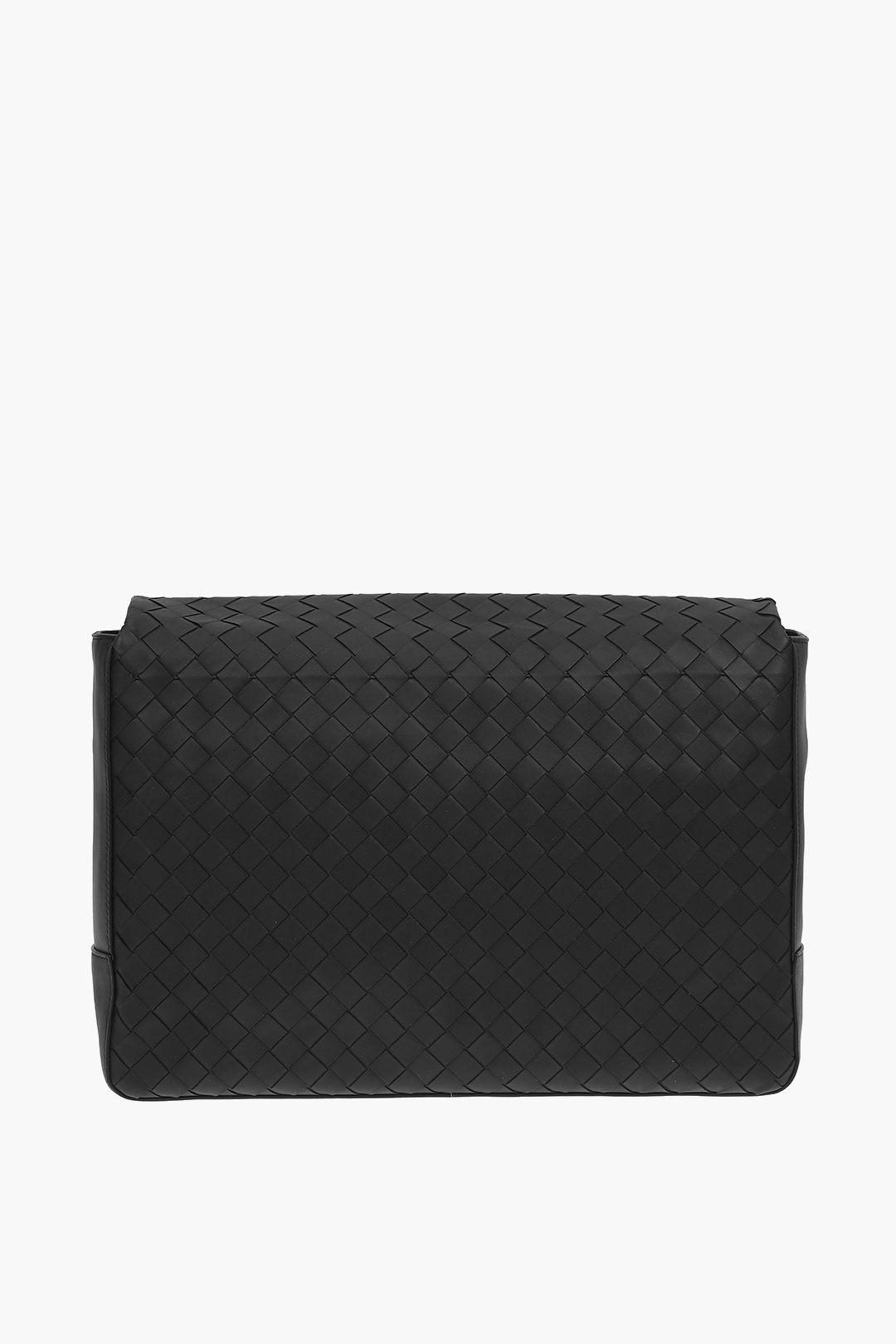 Bottega Veneta Braided Leather Crossbody Bag with Magnetic Fastening ...