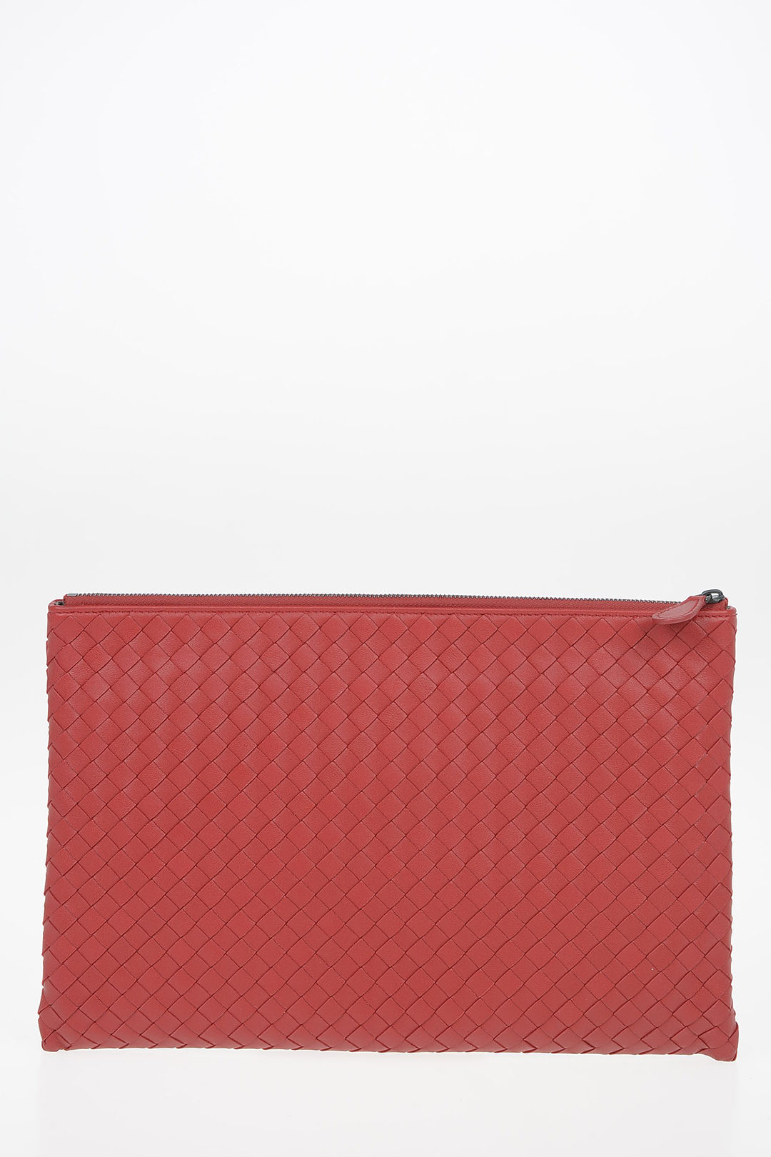 Bottega Veneta Two Tone Woven Leather Zipped Wallet men - Glamood