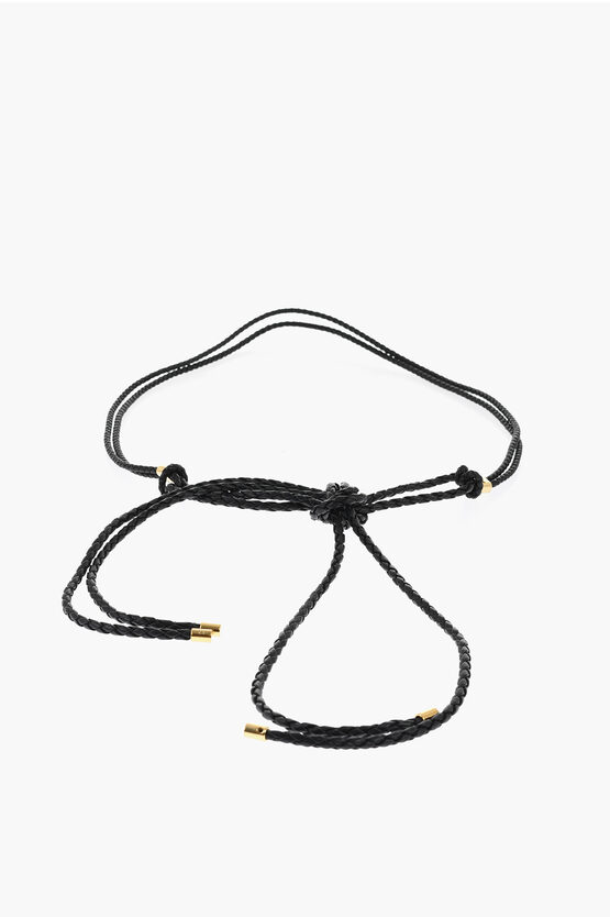 Braided Leather Ski…