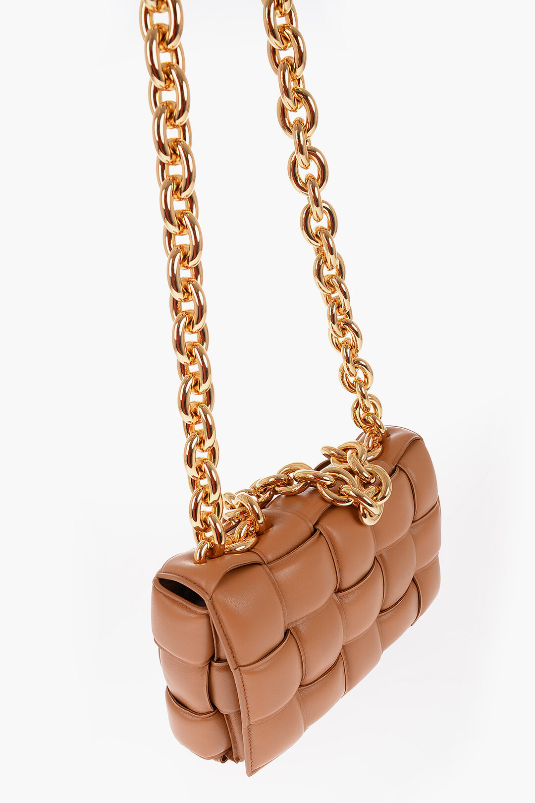 【送料&関税込】Bottega Veneta Chain Shoulder Strap Bottega Veneta Tracolla Ottone Chain Strap - Free Shipping | DSW
