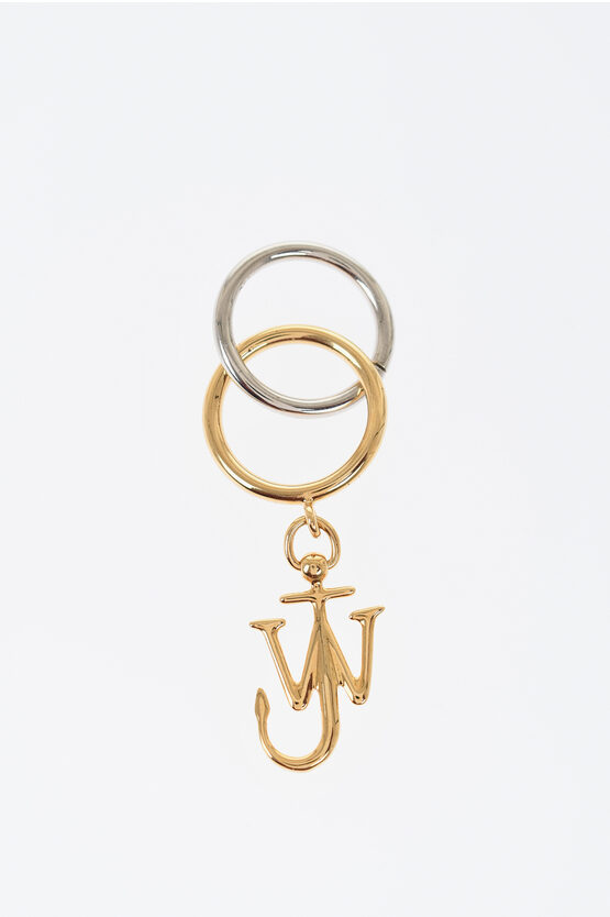 Jw Anderson Brass Anchor Interlocking Ring