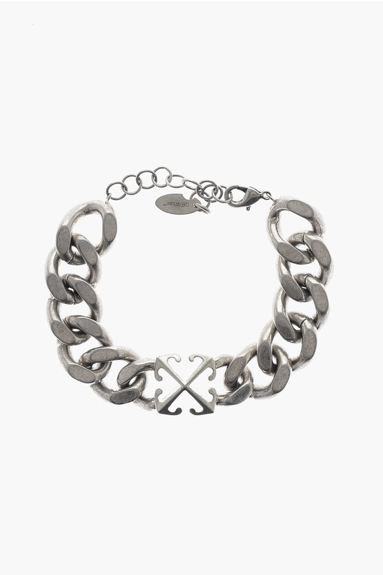 Off-white Arrow Chain Bracelet