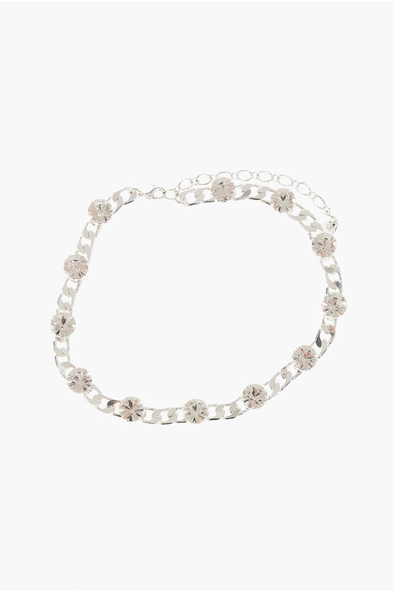 Magda Butrym Brass Choker With Swarovski