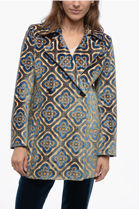 Etro Patterned Button In Multi