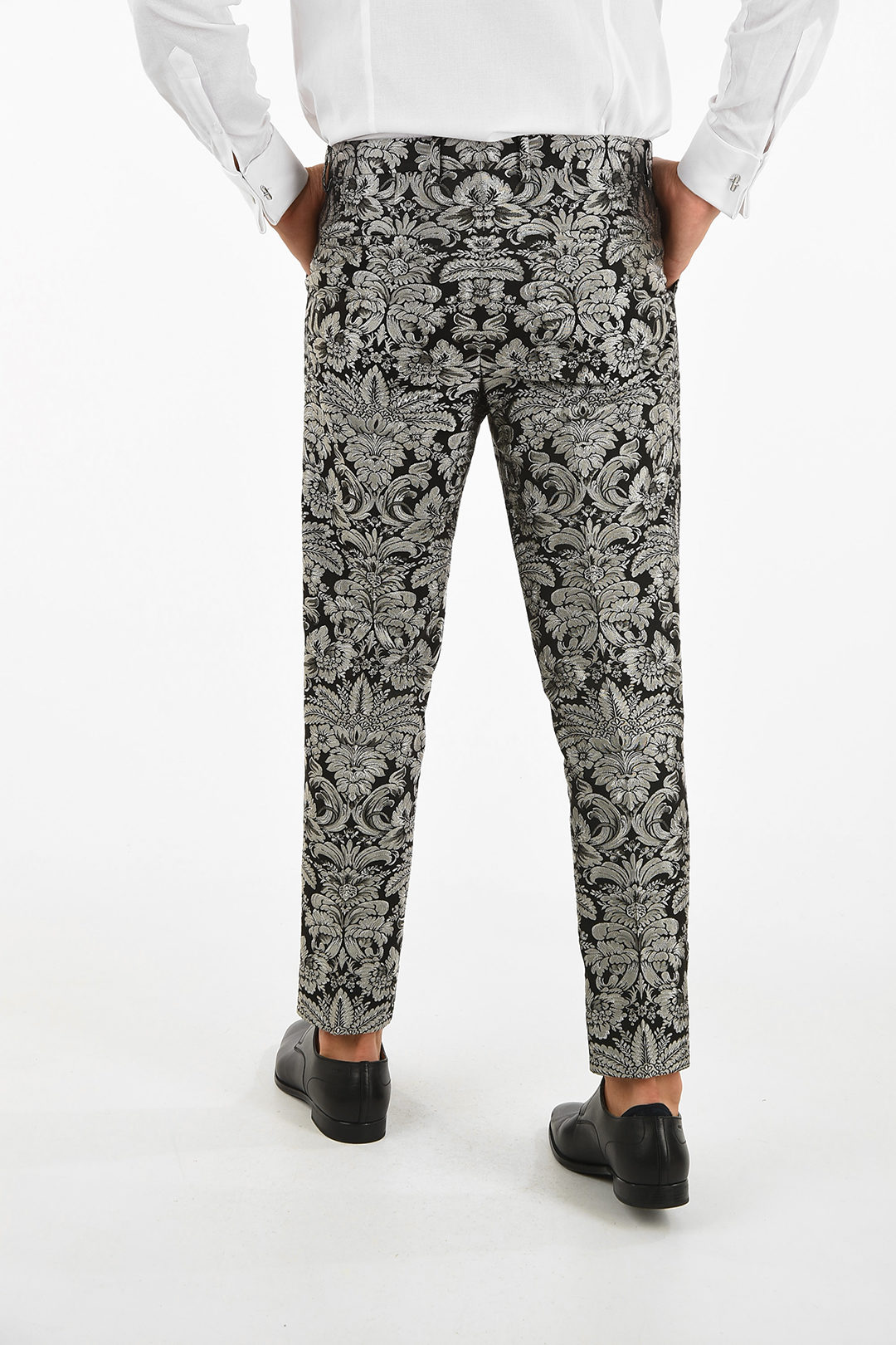 Dolce & Gabbana brocade pants men - Glamood Outlet