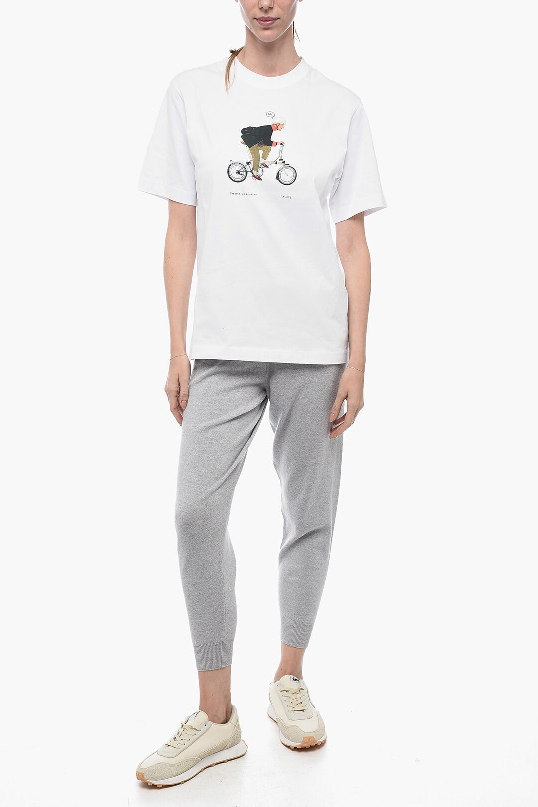 Barbour BROMPTON Printed Short Sleeved SLOWBOY T-shirt women