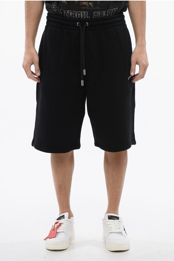 Off-white Off White "sporty Bermuda Shorts With Embroidered Arrow