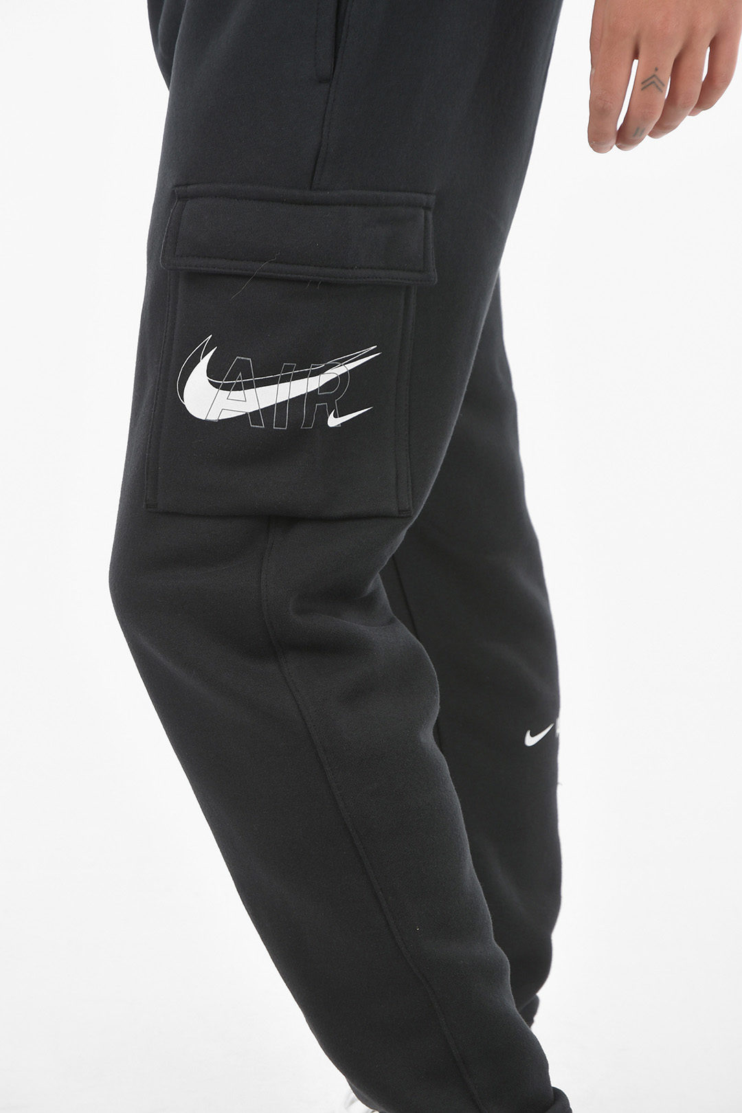 Nike Mens Air Print Cargo Pants - Black