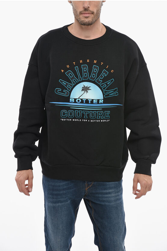 Shop Botter Brushed Cotton Caribbean Couture Crewneck Sweatshirt