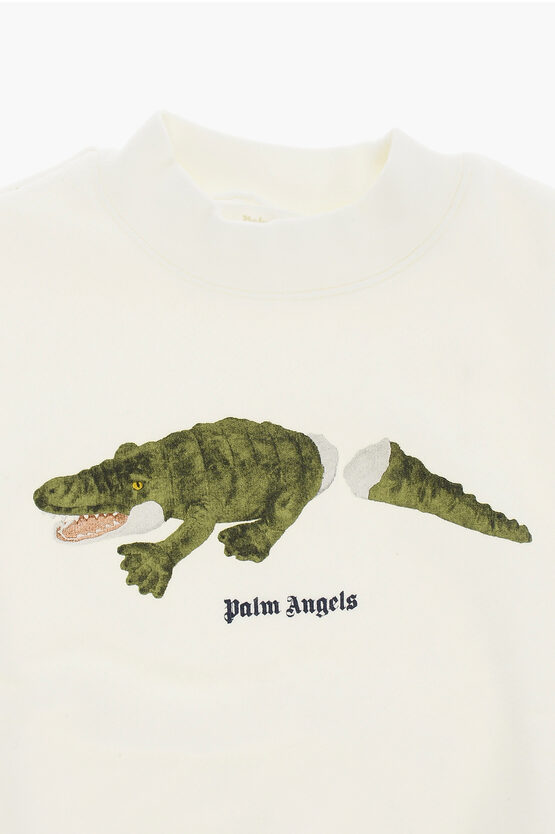 新着 関税送料込み Palm Angels ロゴ ウエストバンド 長袖トップ 送料関税込 Palm Angels ロゴ ロングスリーブTシャツ