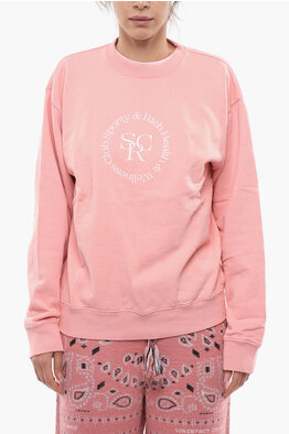 Outlet Sporty & Rich women Sweatshirts Pink Autumn-Winter offer