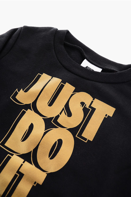 Brushed Cotton Crew-neck Sweatshirt