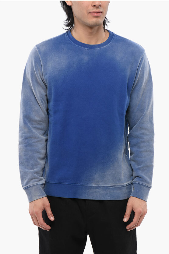 Altea Brushed Cotton Crewneck Sweater