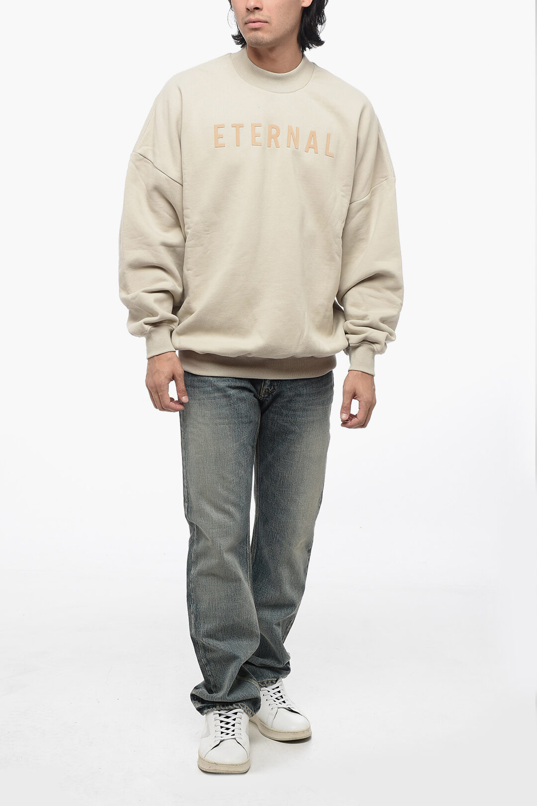 Fear Of God Brushed Cotton ETERNAL Sweatshirt with Embossed