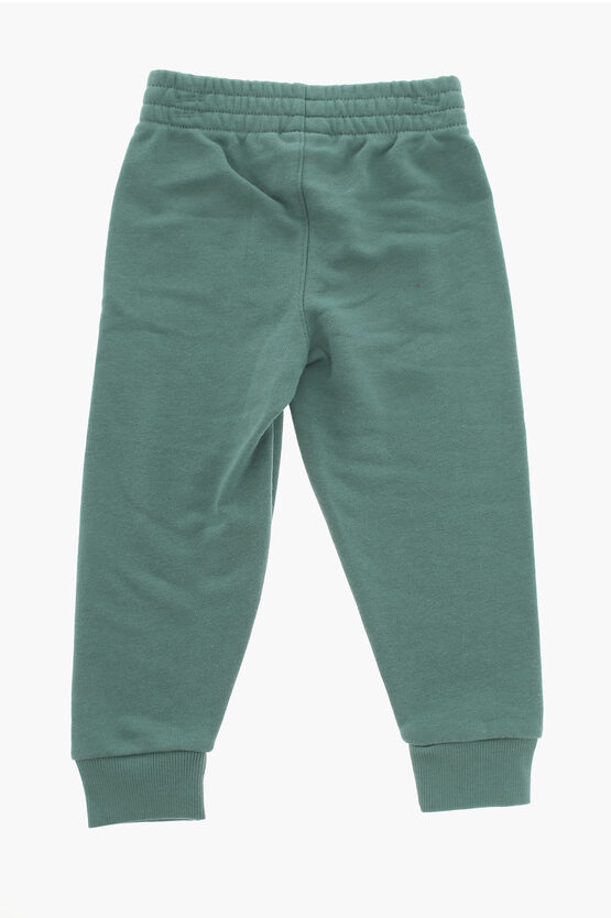 Brushed Cotton Joggers and Crew-neck Sweatshirt Set