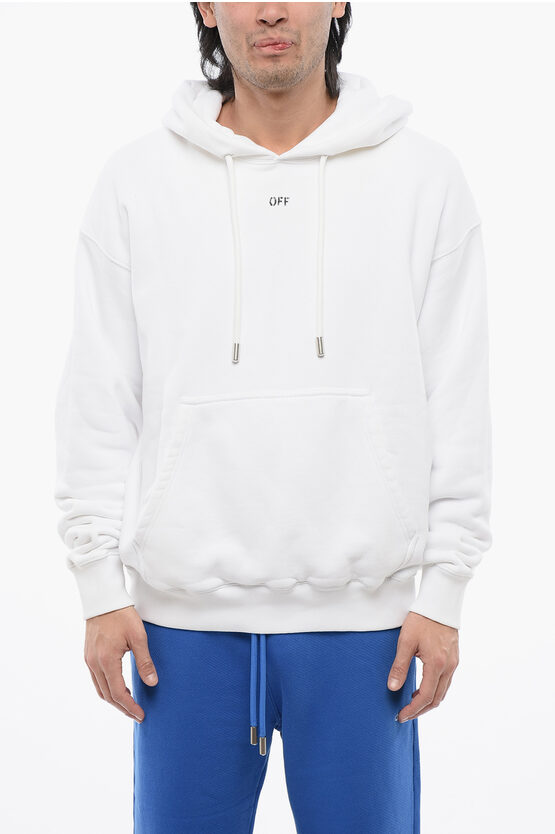 Off-white Off White Skate Hoodie With Off Logo