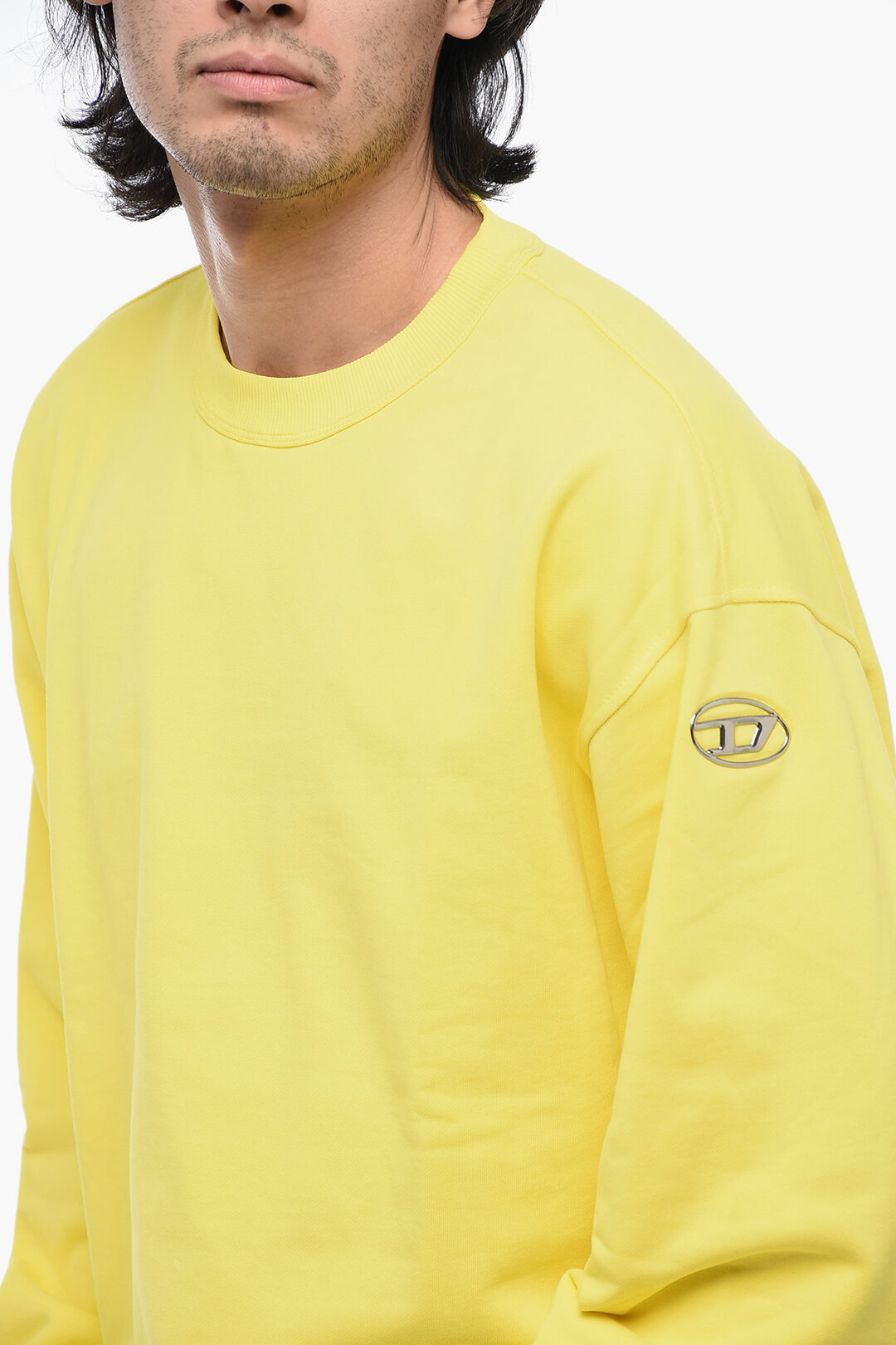 Diesel Brushed Cotton S-MACSIS-OD Sweatshirt men - Glamood