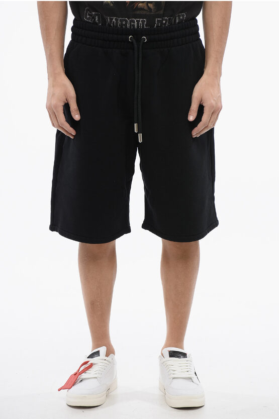 Off-white Off White "sporty Bermuda Shorts With Embroidered Arrow