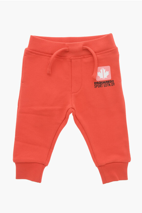 Dsquared2 Brushed Cotton Sport Edtn Sweatpants With Cuffs