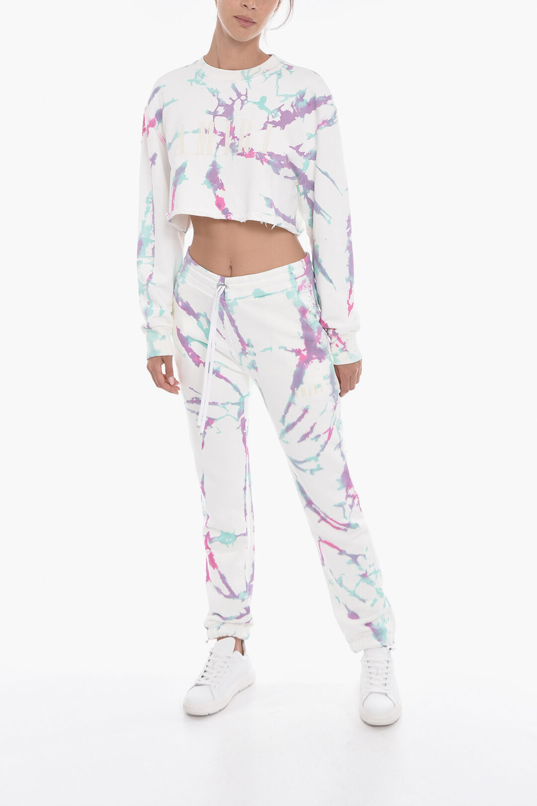 Cotton tie dye sweatpants hot sale