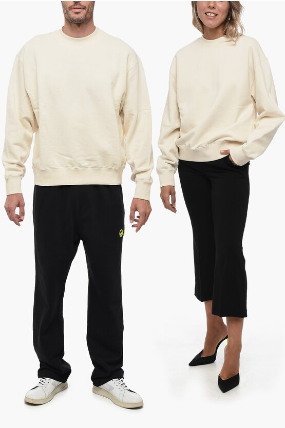 Shop Jil Sander Brushed Cotton Unisex Hoodie