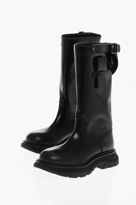 Brushed Leather Boo… - image