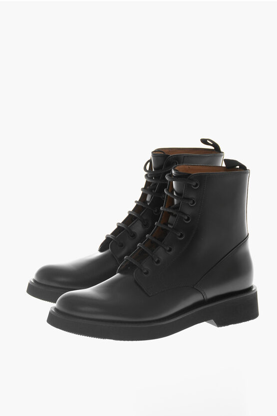 Shop Church's Brushed Leather Combat Boots