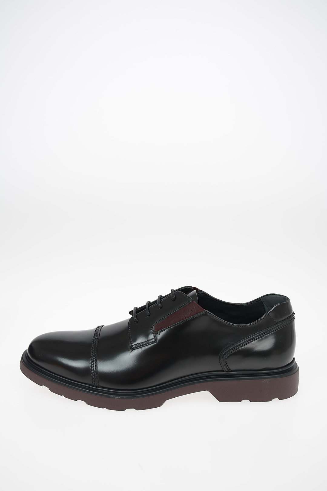 Hogan Brushed Leather H393 Derby Shoes men - Glamood Outlet