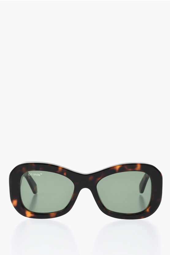 Off-white Butterfly Pablo Sunglasses With Tortoiseshell Frame In Multi