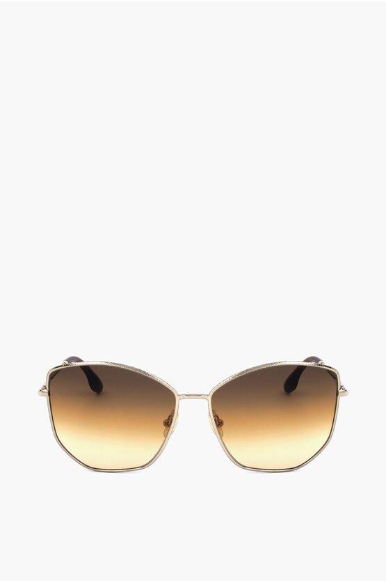 Victoria Beckham Butterfly Sunglasses With Grandient Lenses