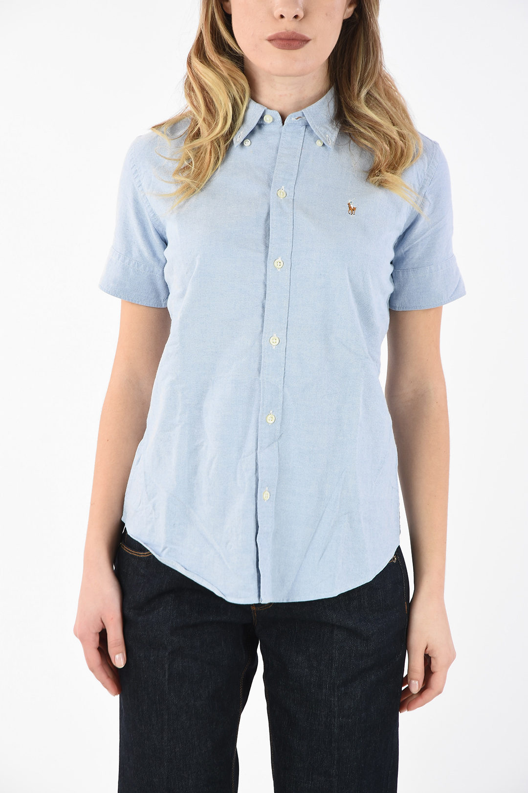 Polo Ralph Lauren button-down collar shirt women - Glamood Outlet