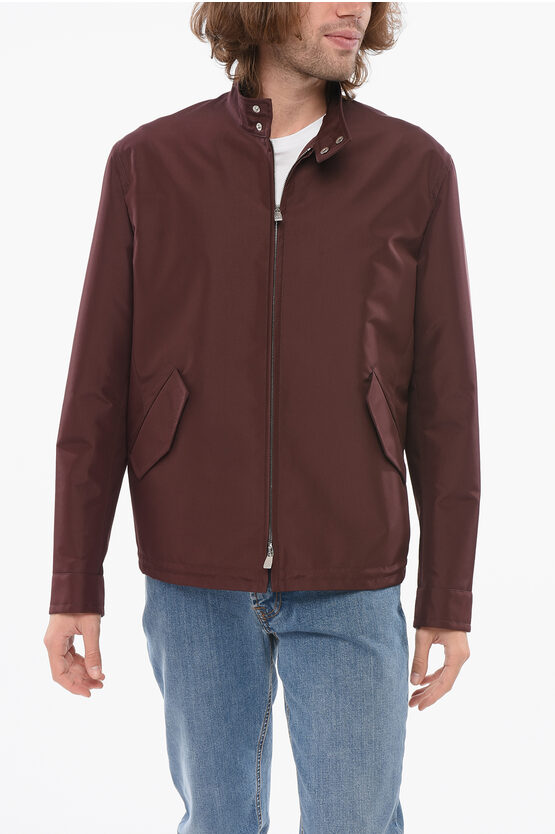 Corneliani Button-down Neck Windbreaker Jacket