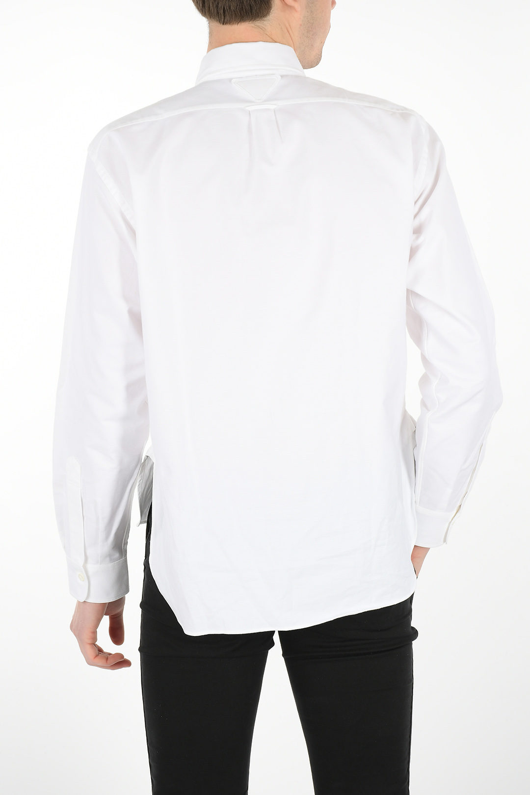 Prada Button Down Shirt with Pocket men - Glamood Outlet