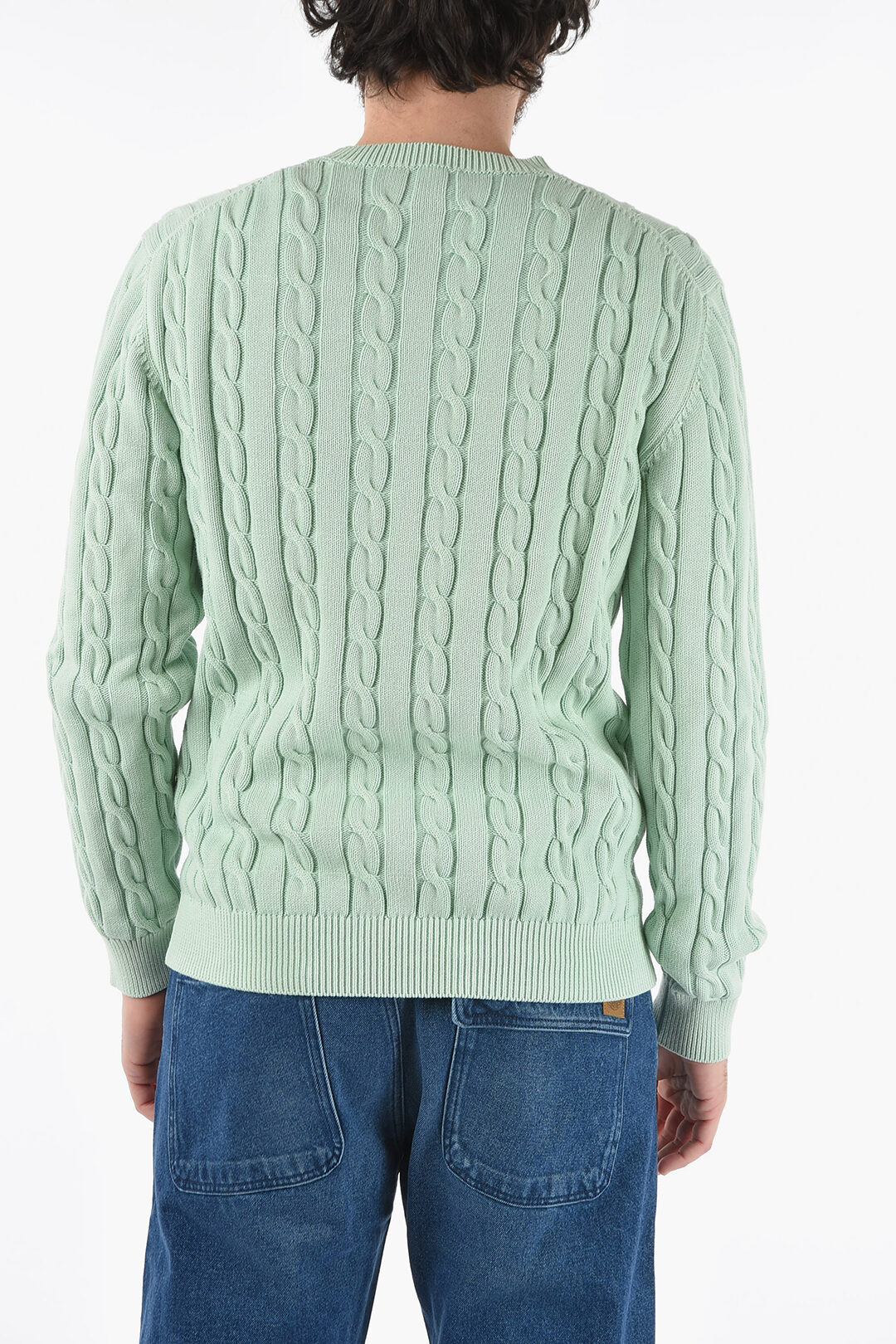 Altea Cable Knit Crewneck Sweater men Glamood Outlet