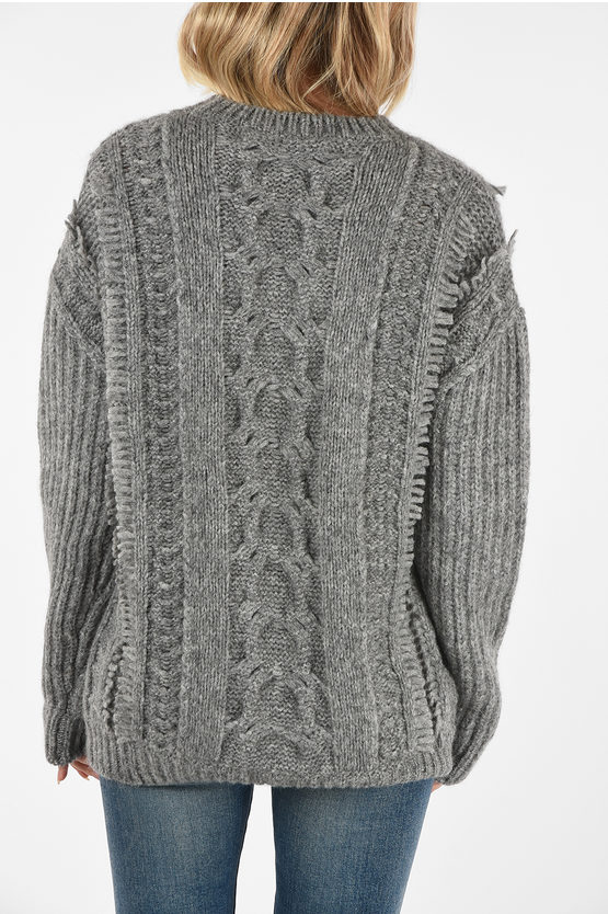 Stella McCartney cable knit crew-neck sweater damen - Glamood Outlet