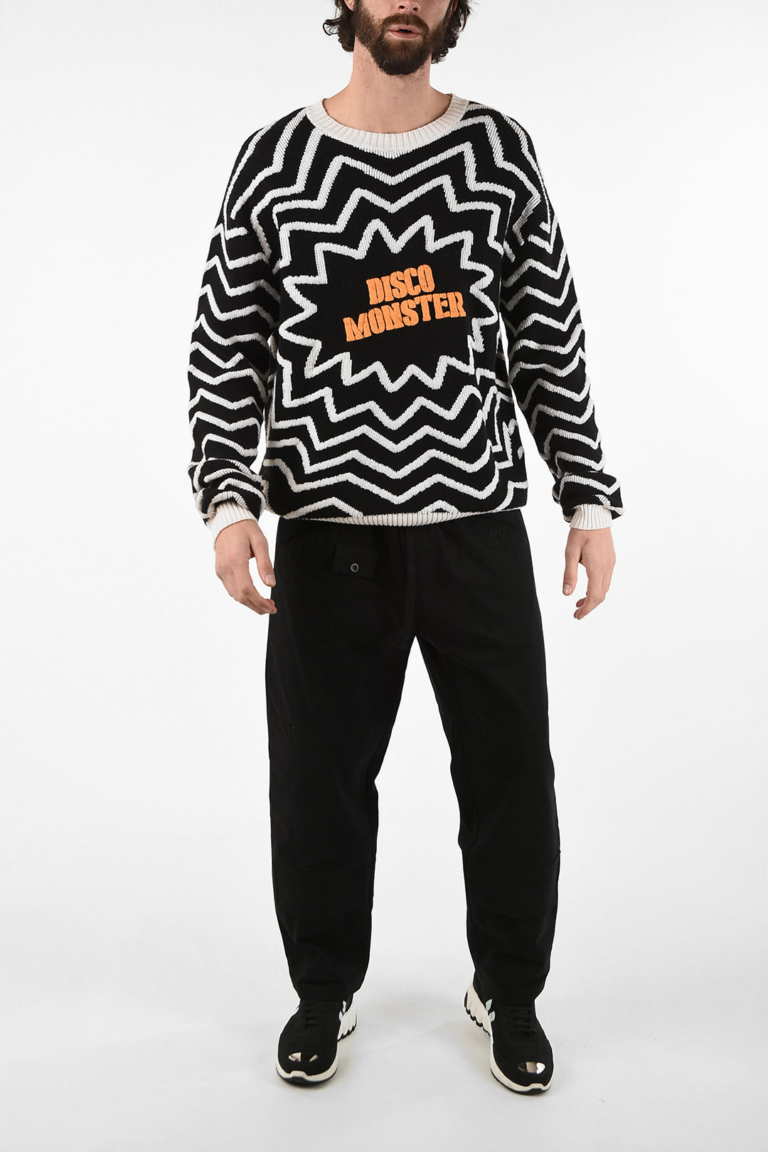 Carlo Volpi cable knit DISCO MONSTER 