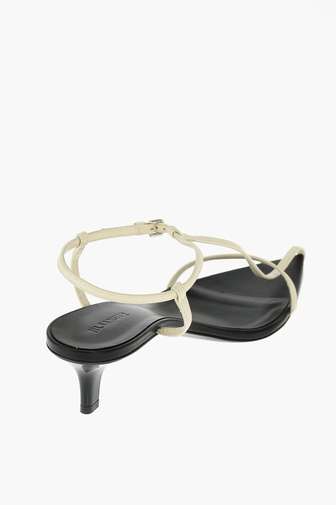 【関税＆送料込み】Jil Sander Flat Cage Sandals Jil Sander Flat Cage Sandals in Red | Lyst