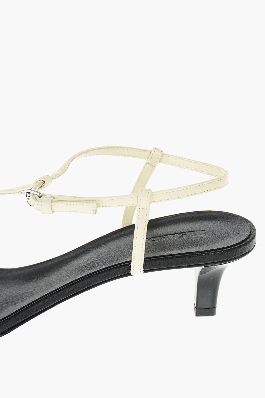Jil Sander Cage Design Leather Sandals women - Glamood Outlet