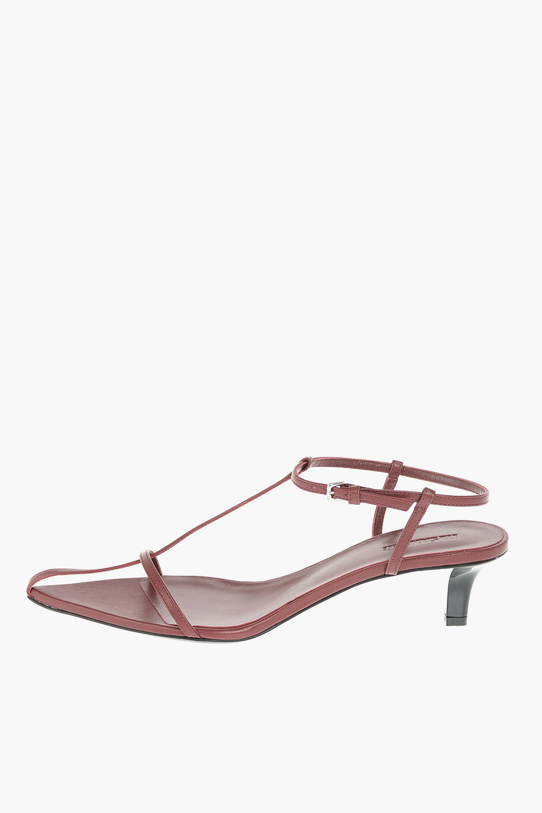 【関税＆送料込み】Jil Sander Flat Cage Sandals Jil Sander Caged Leather Sandals | Black | FARFETCH