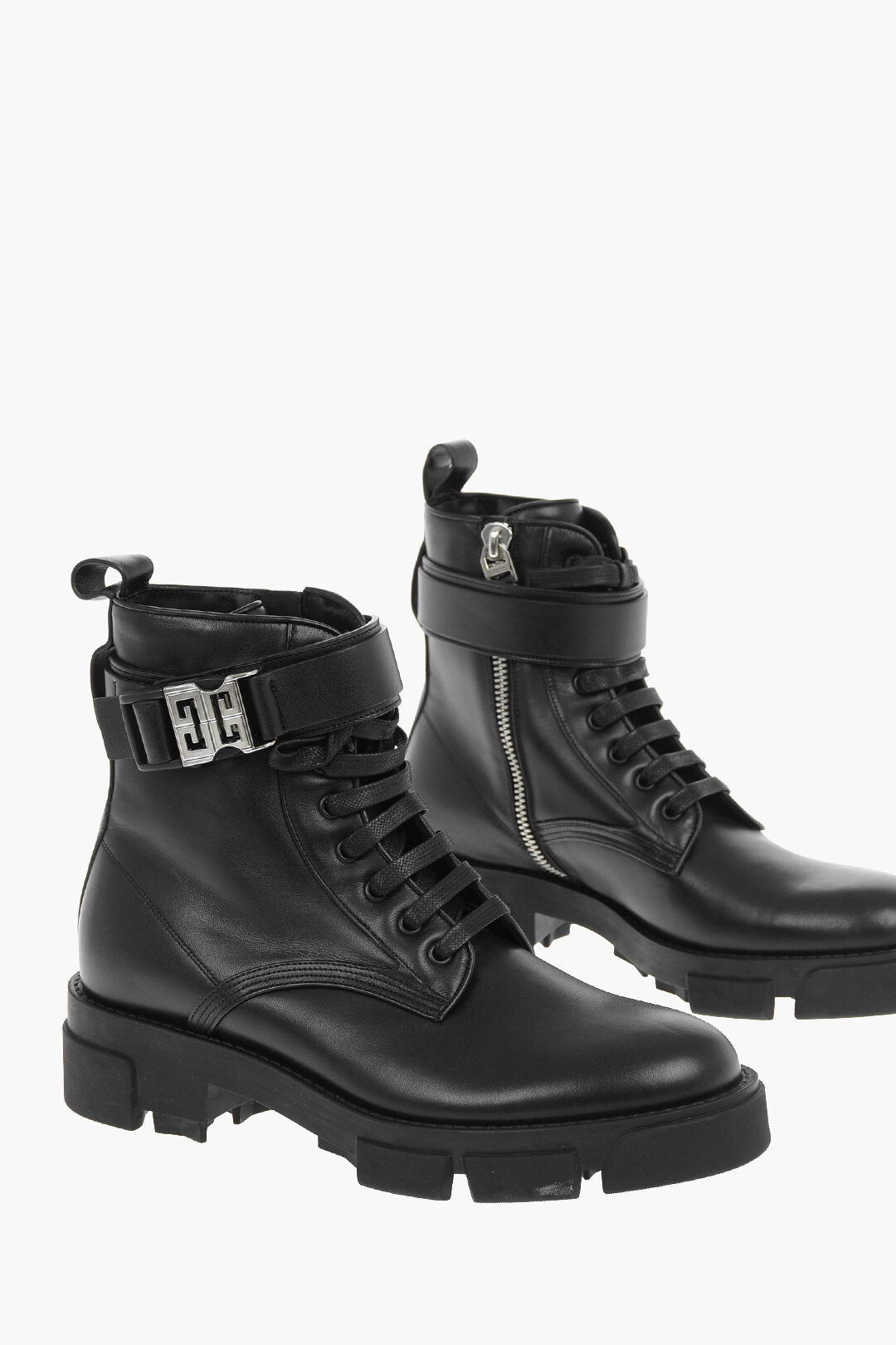 Givenchy Calfskin TERRA Ankle Boots with Logoed Buckle 5cm men - Glamood  Outlet