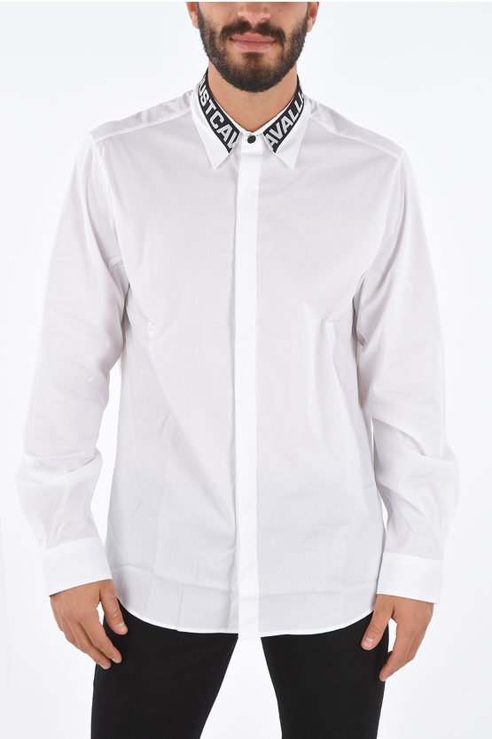 camicia con collo francese