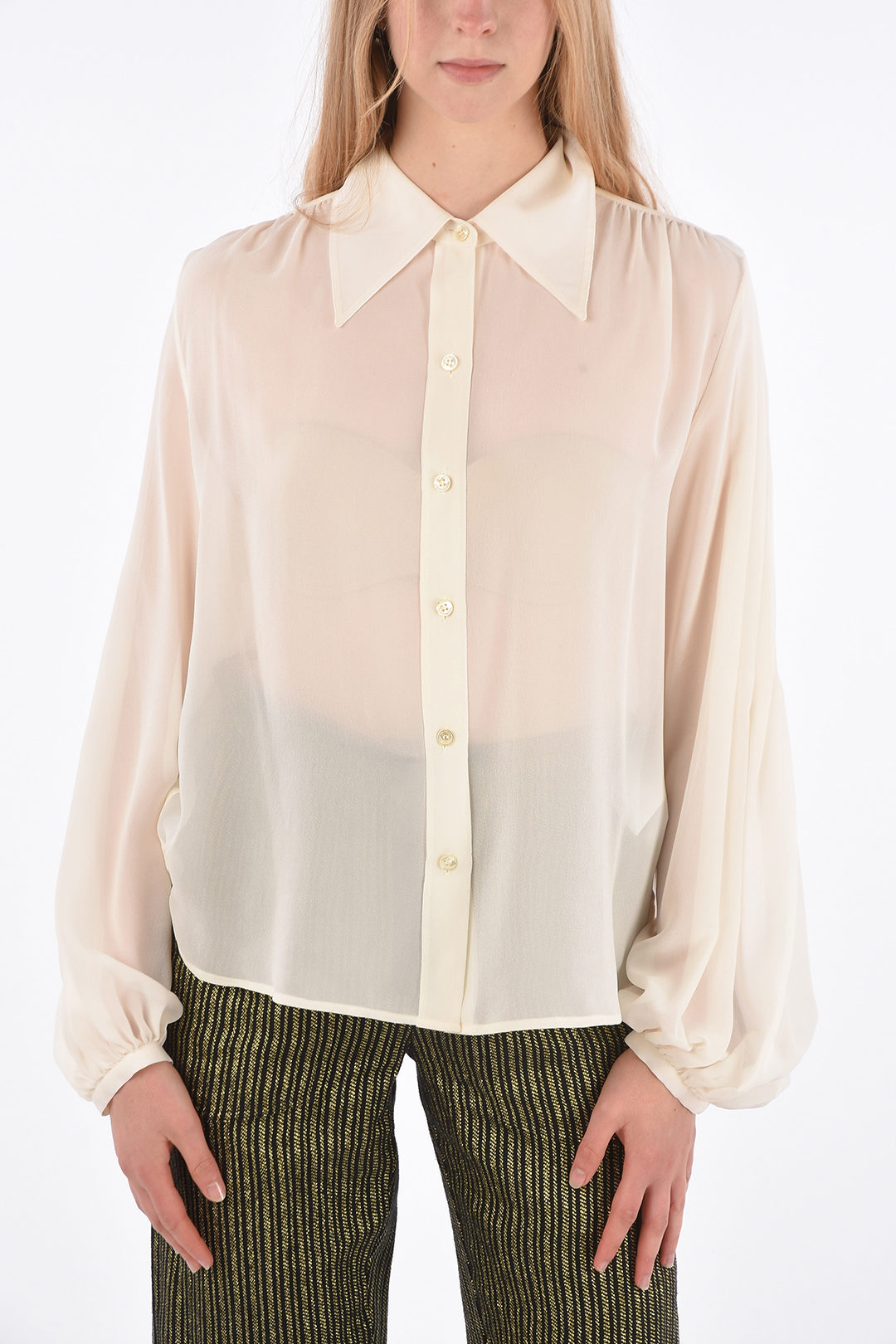 Camicia Collo Francese in Seta