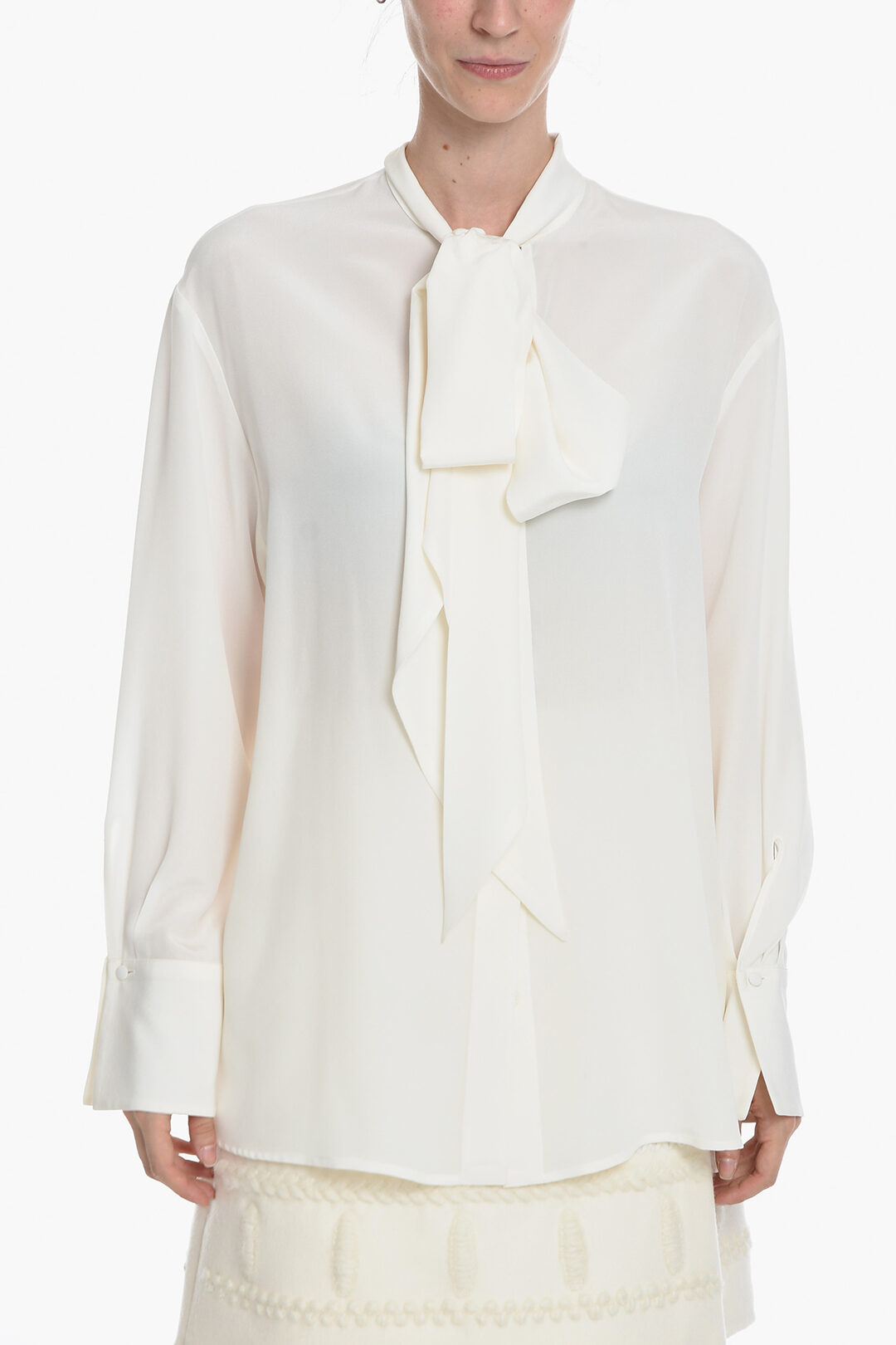 Camicie Seta Etro Casacca Seta Etro Camicia In Seta Con Collo A