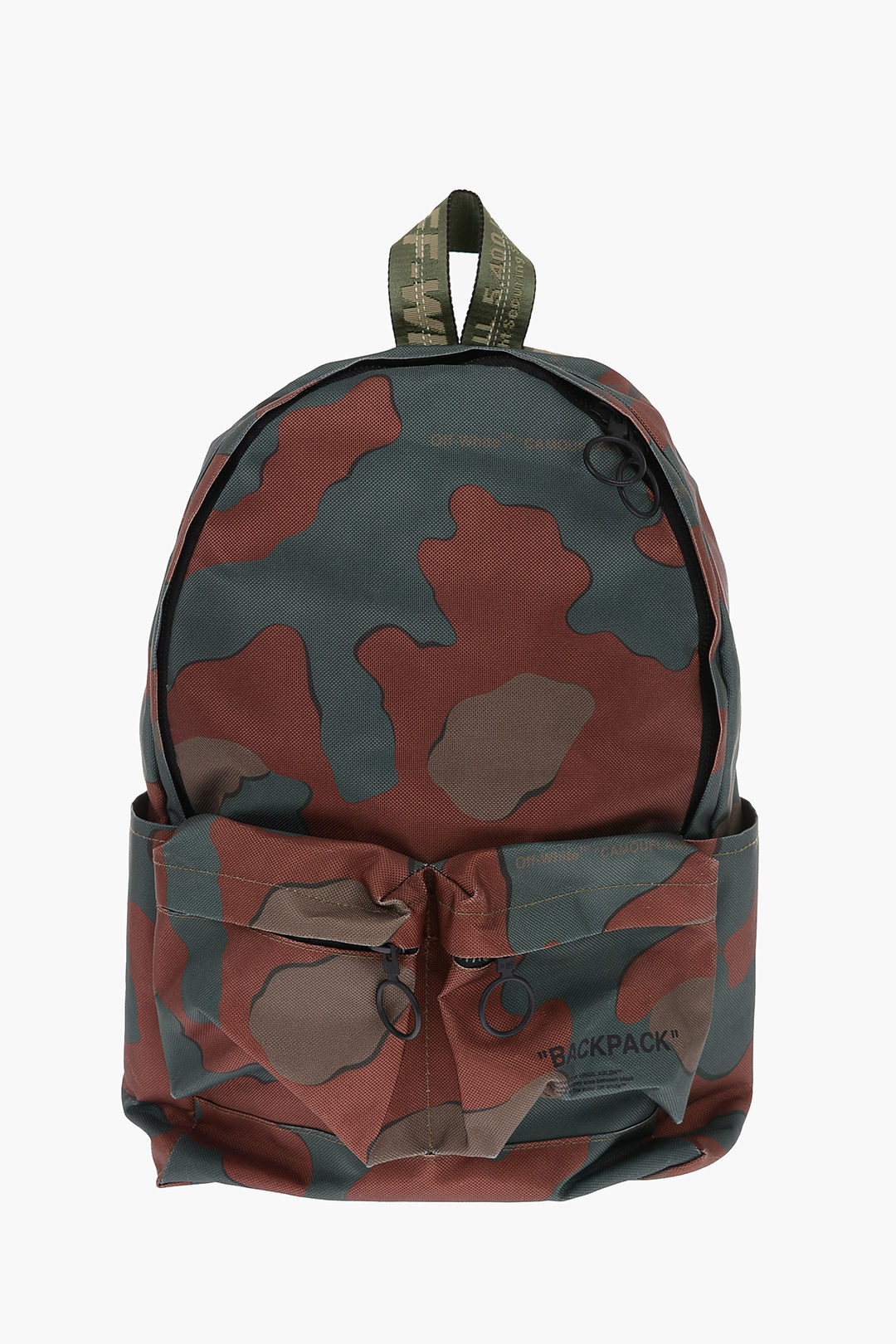 Off white best sale camouflage backpack