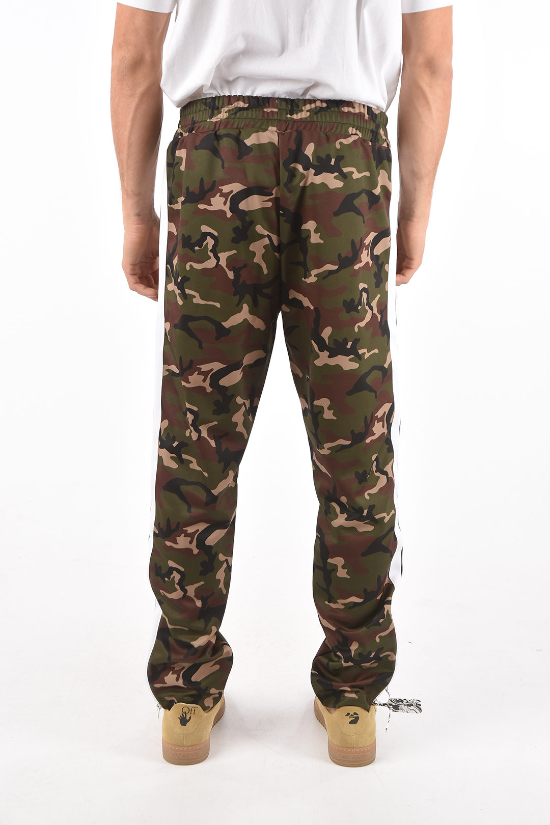 Off white outlet camo track pants