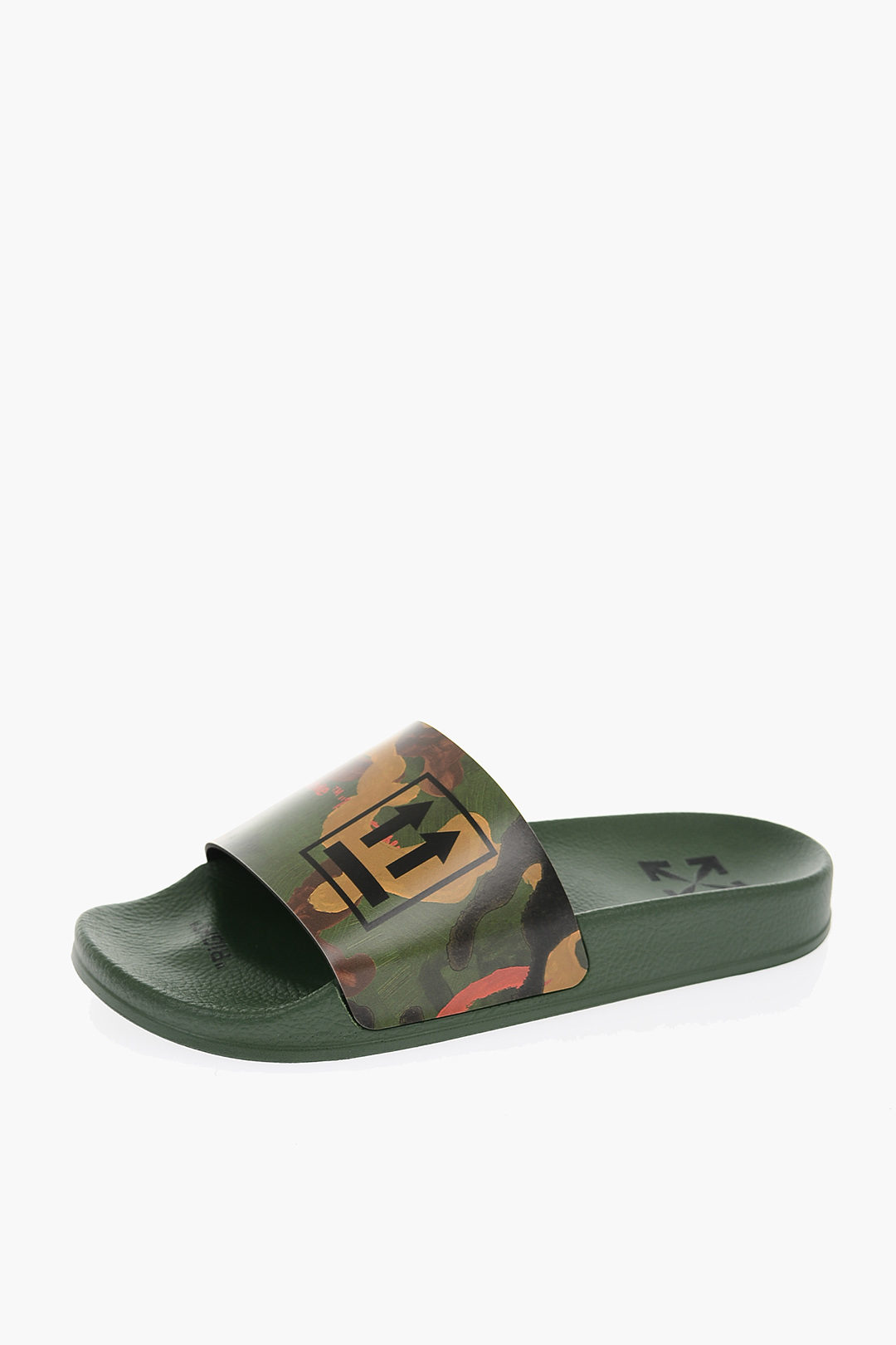 Off white 2025 camo slides