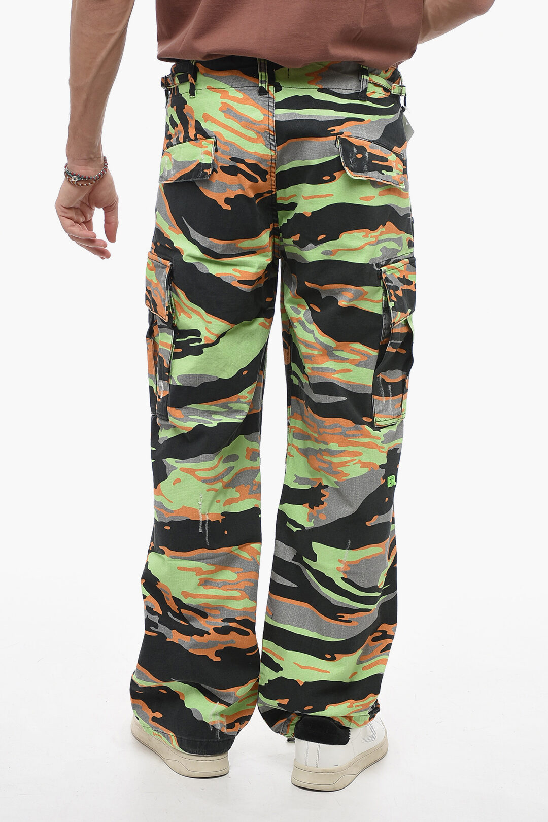 M】 ERL CAMO CARGO PANTS WOVEN