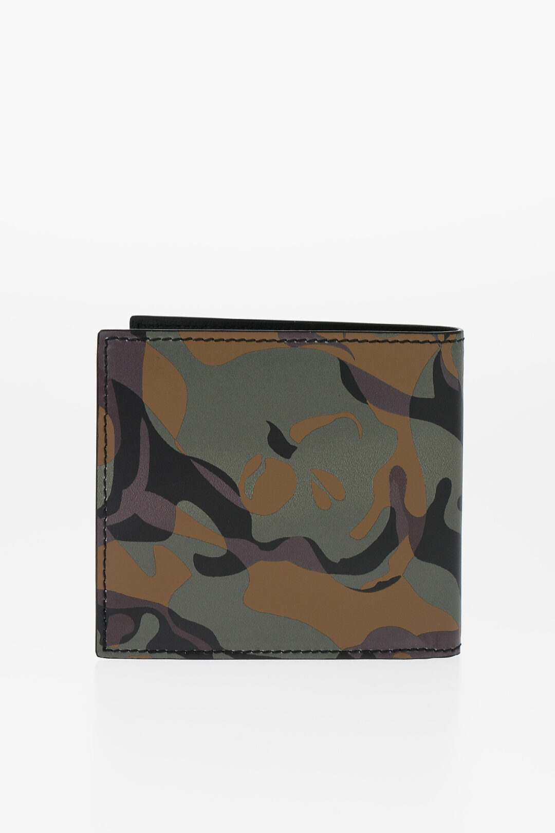 Camouflage Leather Wallet